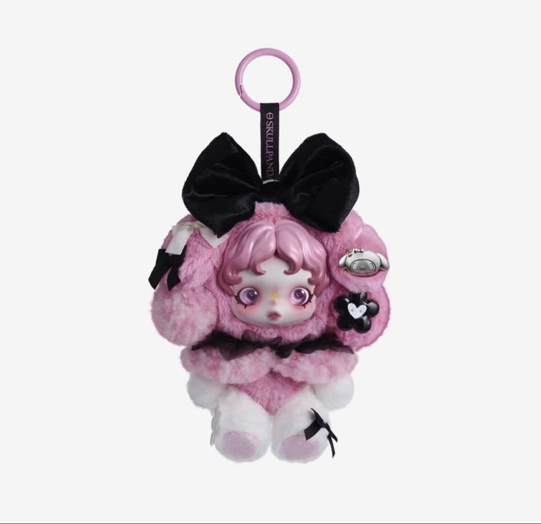 SKULLPANDA × サンリオ ぬいぐるみペンダント 2体 POPMART