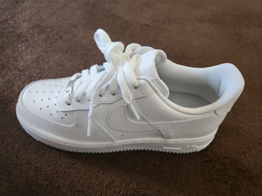 NIKE AIR FORCE 1 All White スニーカー 24.5cm