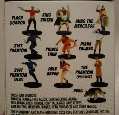 King Comics PVC ミニ フィギュア 1BOX 18個入 未開封