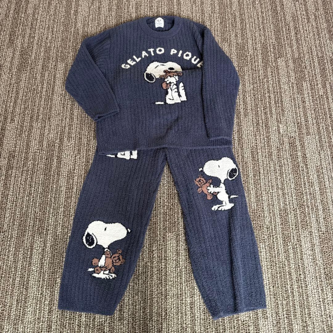 ジェラピケ上下セットパジャマ 新品】ジェラピケ風 パジャマ 上下セット - メルカリ