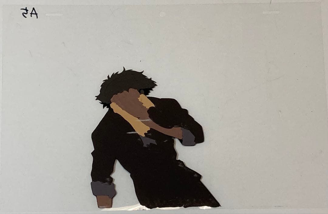 d６２　カーボーイビパップセル画【スパイク・スピーゲル】動画・背景画付き