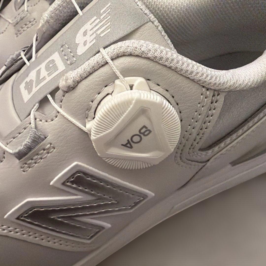 ニューバランス ゴルフシューズ 574 BOA 24.5cm スニーカー 新品