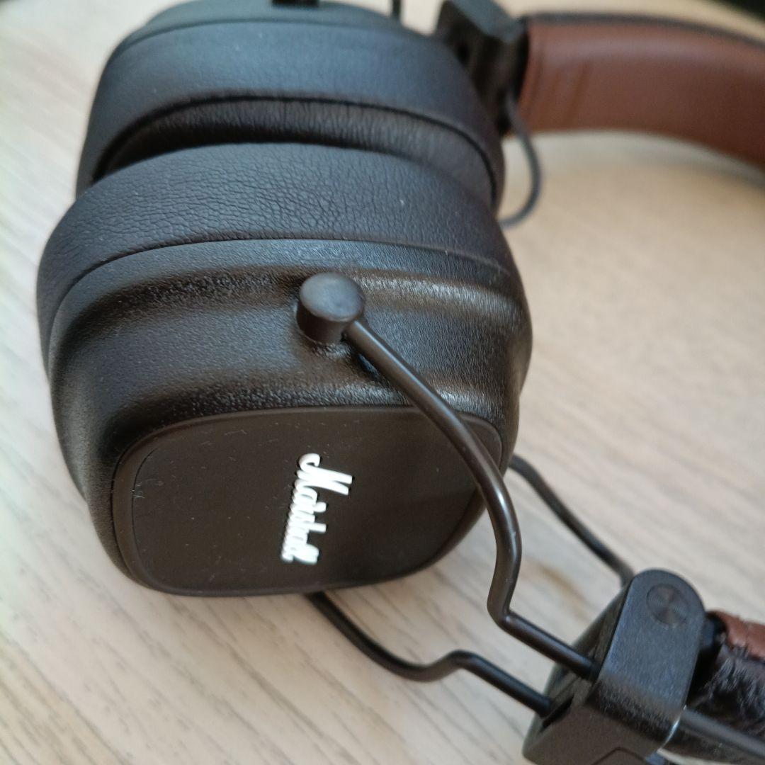 Marshall Major IV ワイヤレスヘッドホン ブラウン - メルカリ