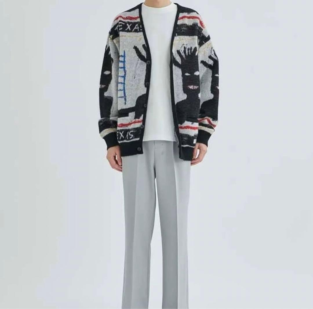 ワコマリア×バスキアJEAN-MICHEL BASQUIAT カーディガン - メルカリ