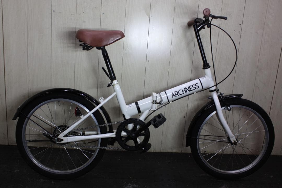 アイトン製 ARCHNESS 20インチ 折り畳み自転車 折りたたみ自転車 20インチ カゴ付 変速なし 景品 ARCHNESS 200