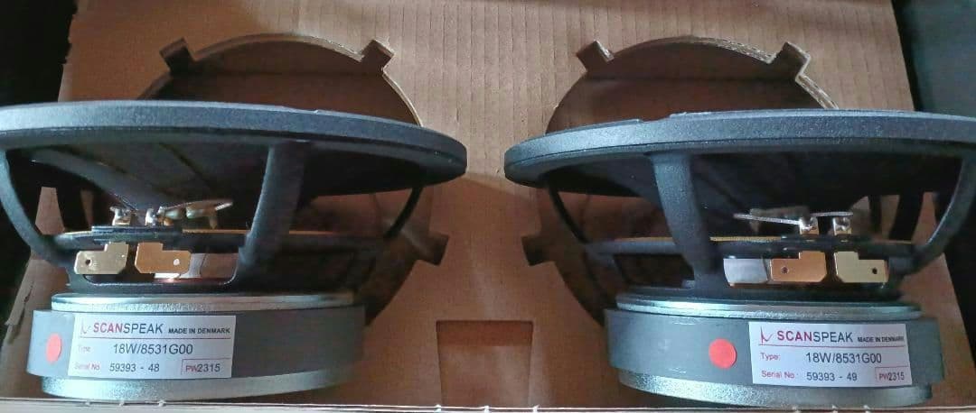 SCAN -SPEAK 　18W/8531G00 　新品 2個セット　①