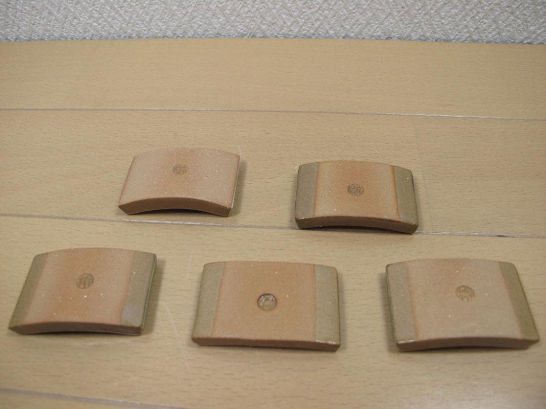 陶あん京焼清水焼 伝統工芸色絵付け 箸置き 5個 - メルカリ