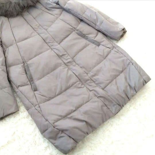 《新品未使用品✨️》ダーマコレクション　最高級ブルーフォックス　ダウンコート　L