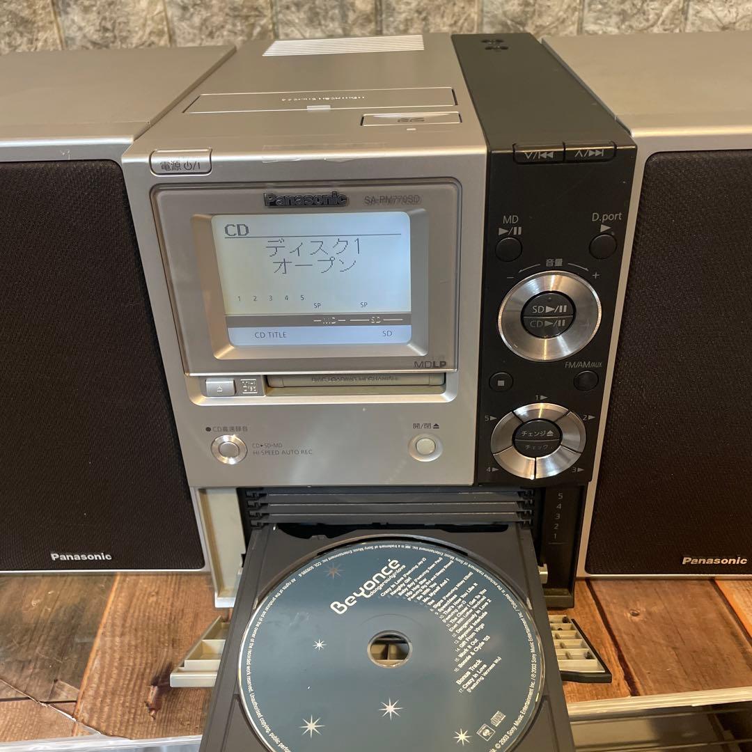 892 Panasonic SA-PM770SD ミニコンポ - メルカリ