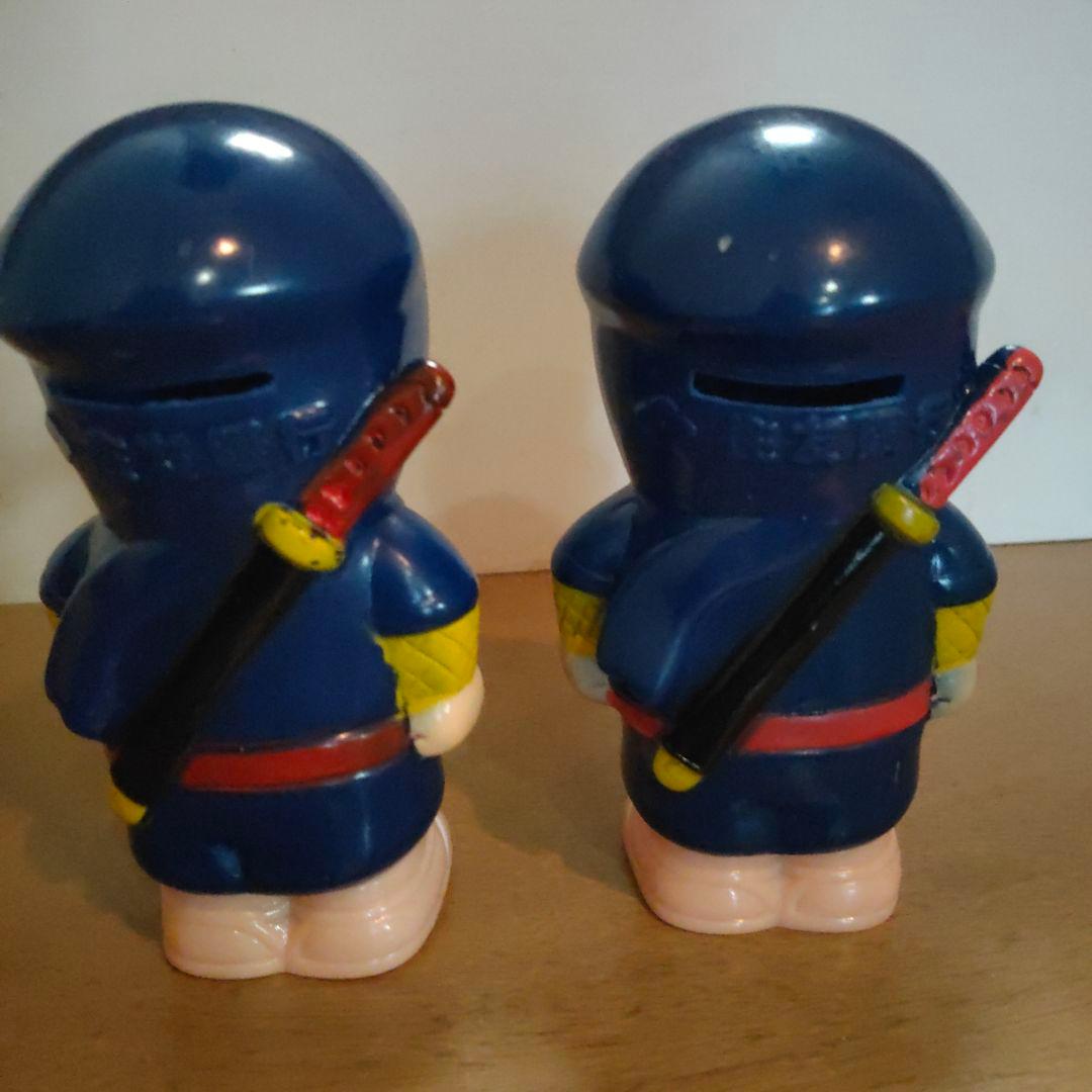 忍者ハットリくん貯金箱 2体セット