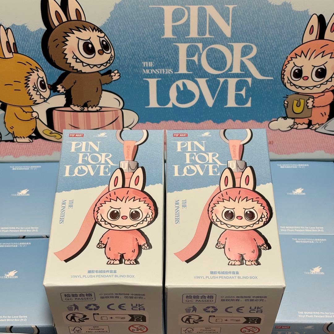 箱未開封 Pin for Love Labubu イニシャルミニラブブ2点 - メルカリ