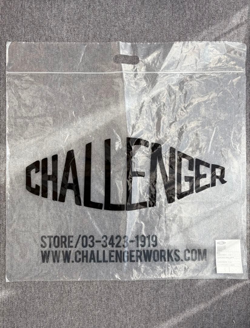 チャレンジャー 長瀬智也 CHALLENGER ショップ袋 クリア - メルカリ