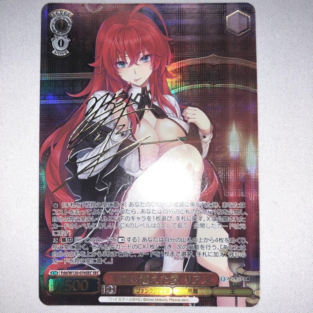 主従を超えた愛 リアス リアス・グレモリー sec - メルカリ