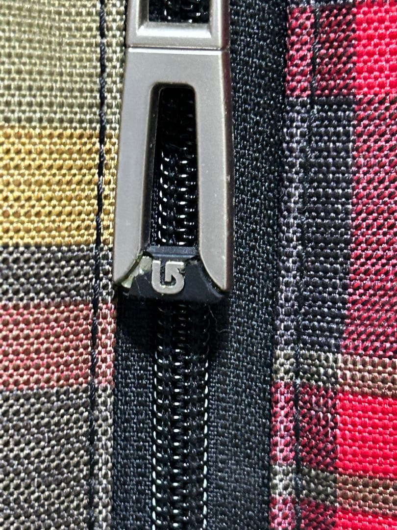 BURTON バートン キャリーバッグ チェック柄 マルチカラー 静音