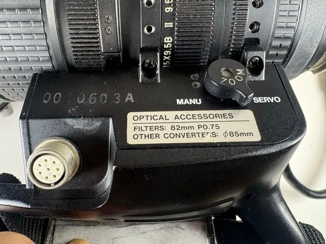 Canon J15x9.5B II 9.5-143mmF1.8 B4業務用ズーム - メルカリ