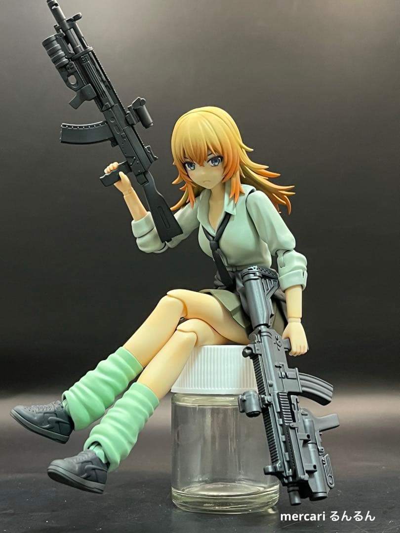 創彩少女庭園ウルフさん＋アサルトライフル×2＋モトコンポセット