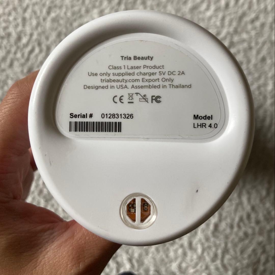 《使用回数少》トリア パーソナルレーザー 4X Tria 脱毛器