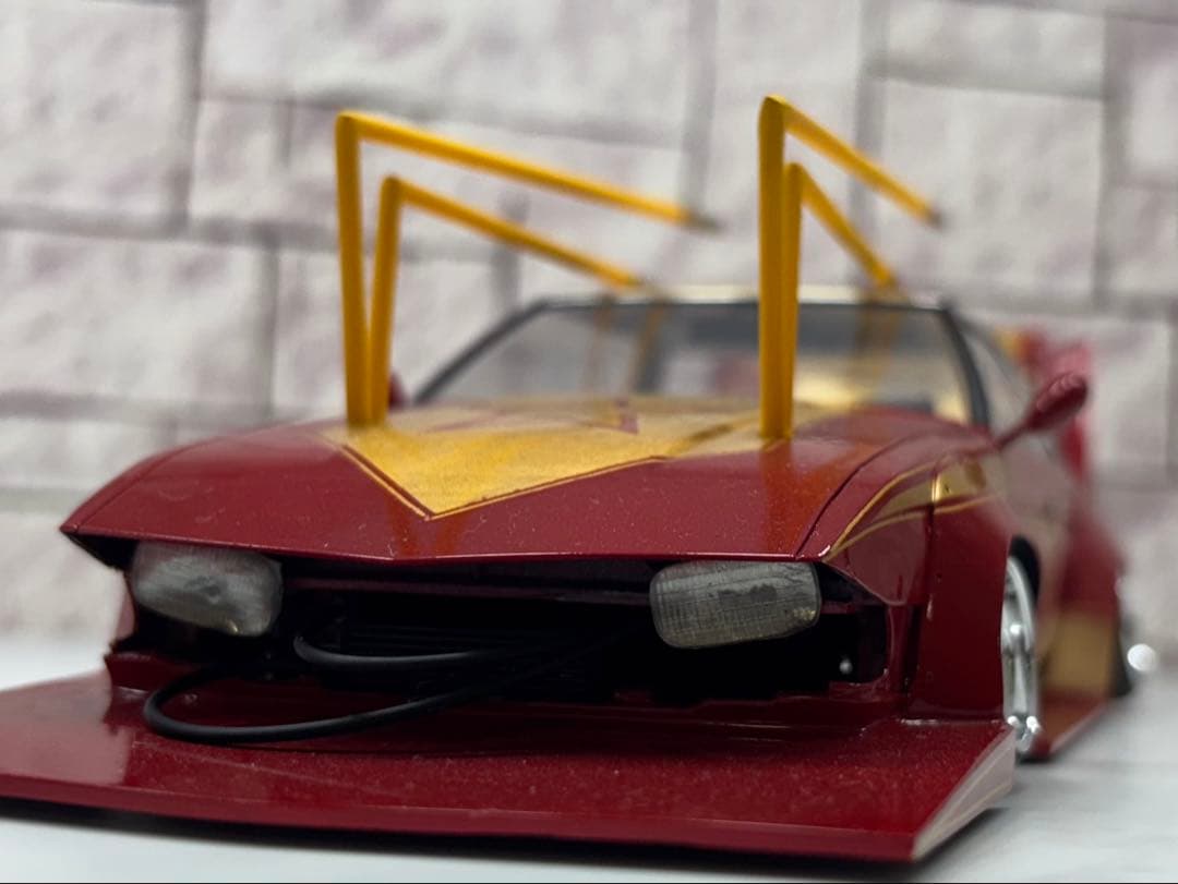 1/24 71マークii 完成品　街道レーサー　チバラギ仕様　旧車　グラチャン