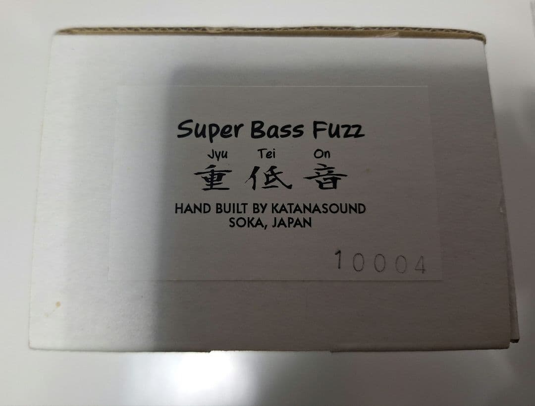 Super Bass Fuzz ベースエフェクターKatanasound