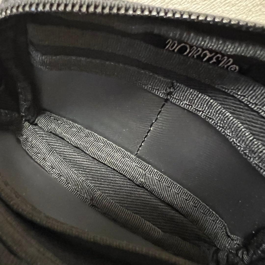 未使用級 希少】ポーター アルーフ マルチコインケース カーフレザー