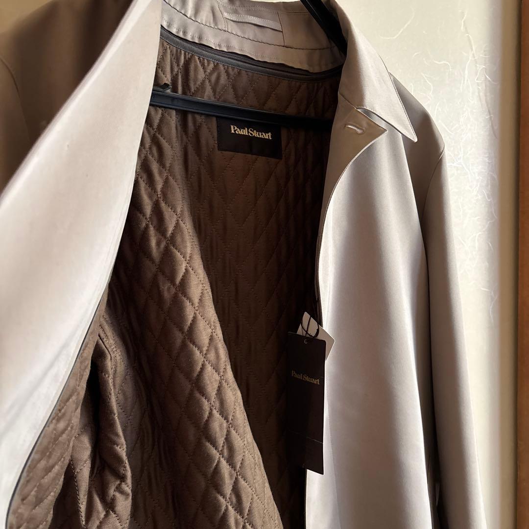 M【SANYO】《Paul Stuart》ステンカラーコート M