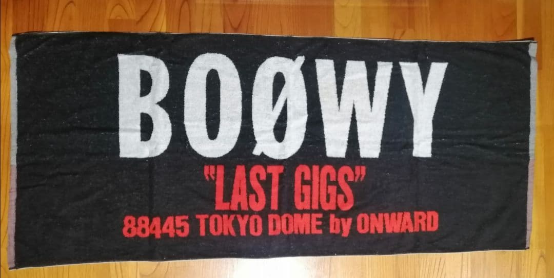 BOOWY LAST GIGS タオル Tシャツ ステッカー 缶バッジ 他