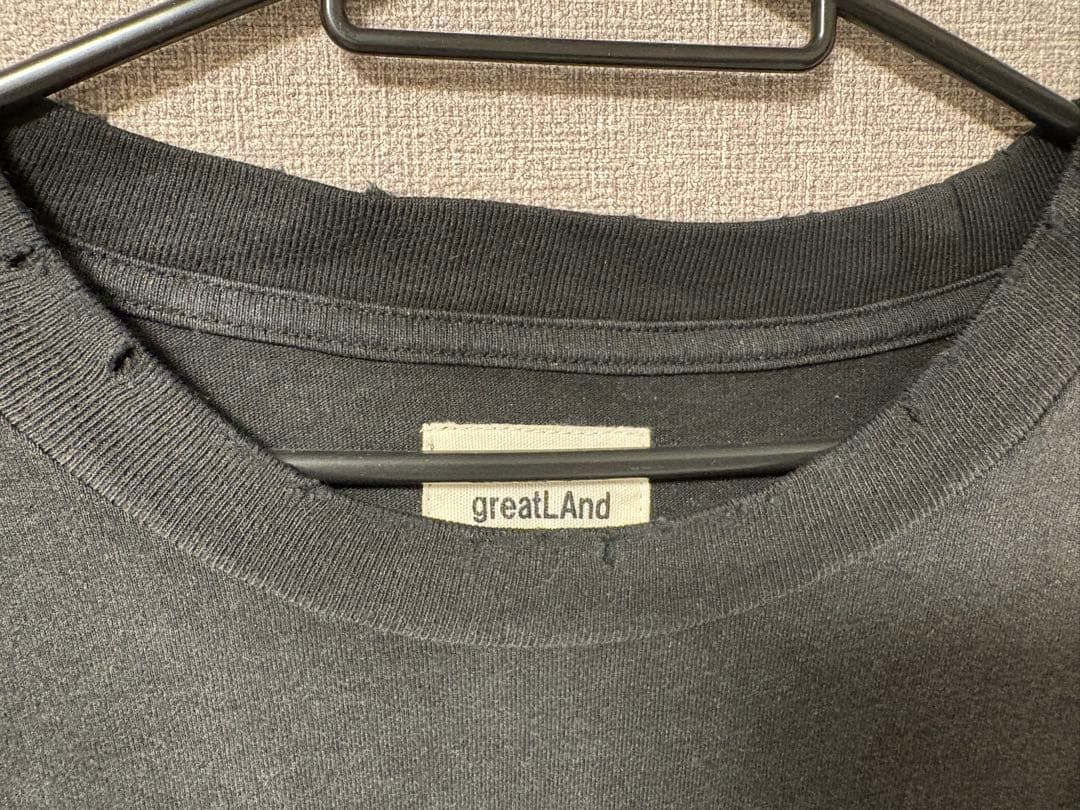 greatLAnd JUDE CREWNECK TEE SUN FADE - メルカリ