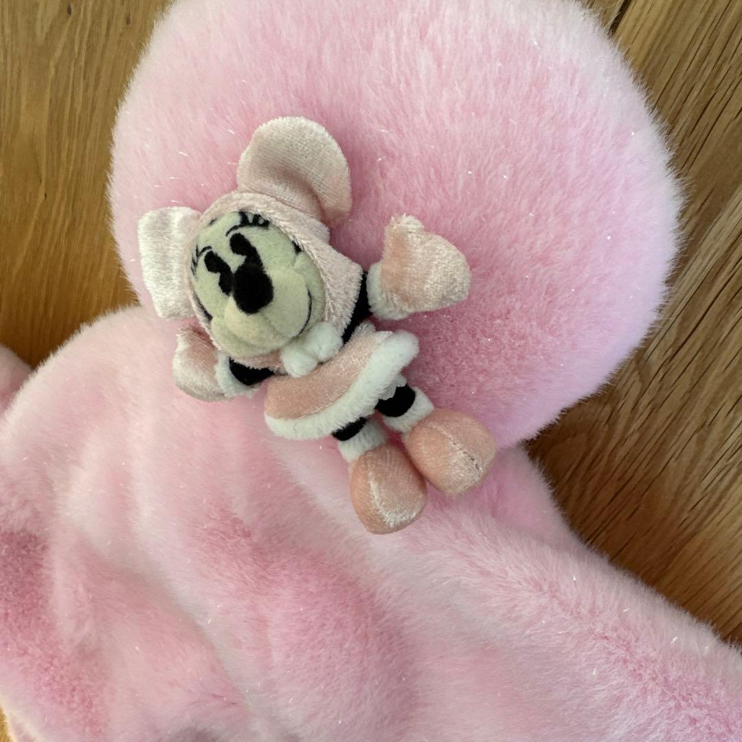 ディズニー ファンキャップ ミニー ピンク ふわふわ - メルカリ