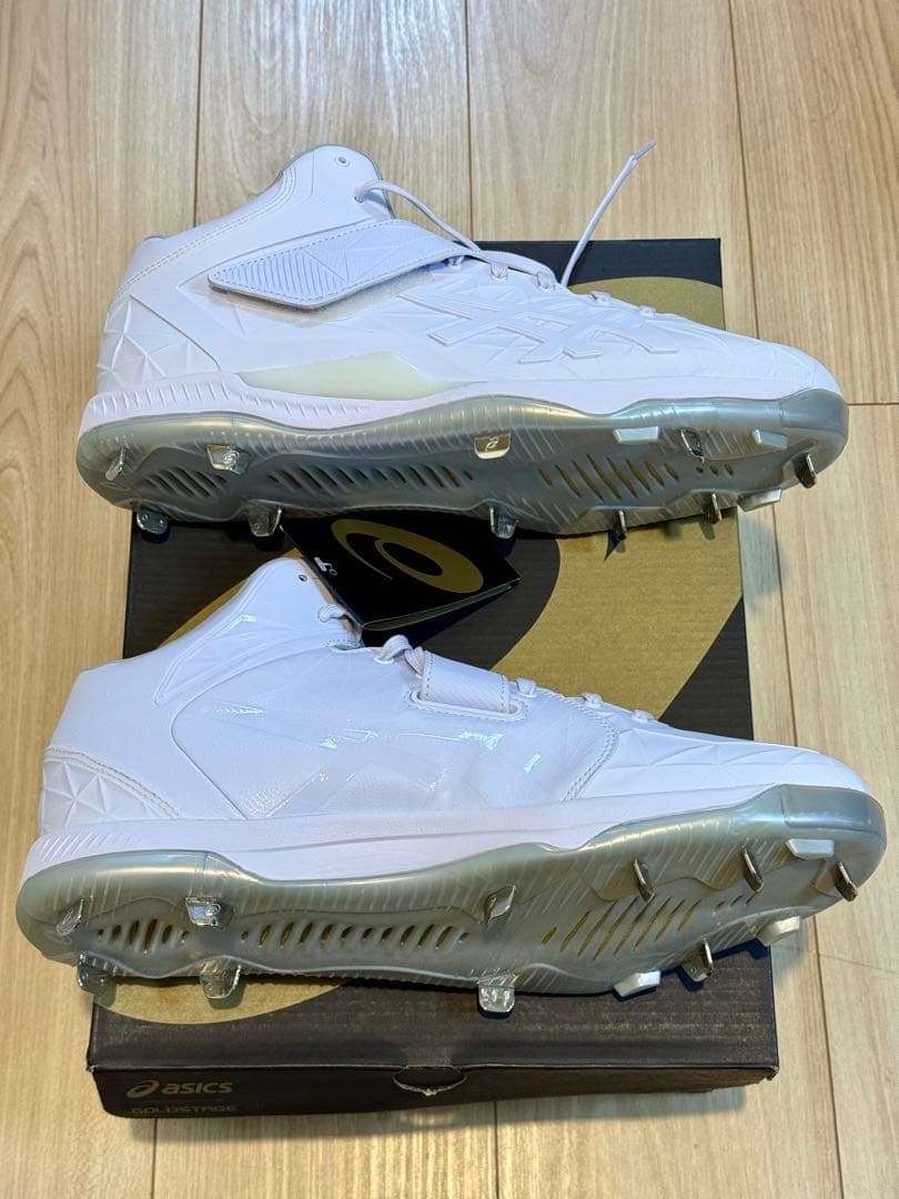 新品未使用】28cm(白)アシックスGOLDSTAGE I-PRO SETDO - メルカリ