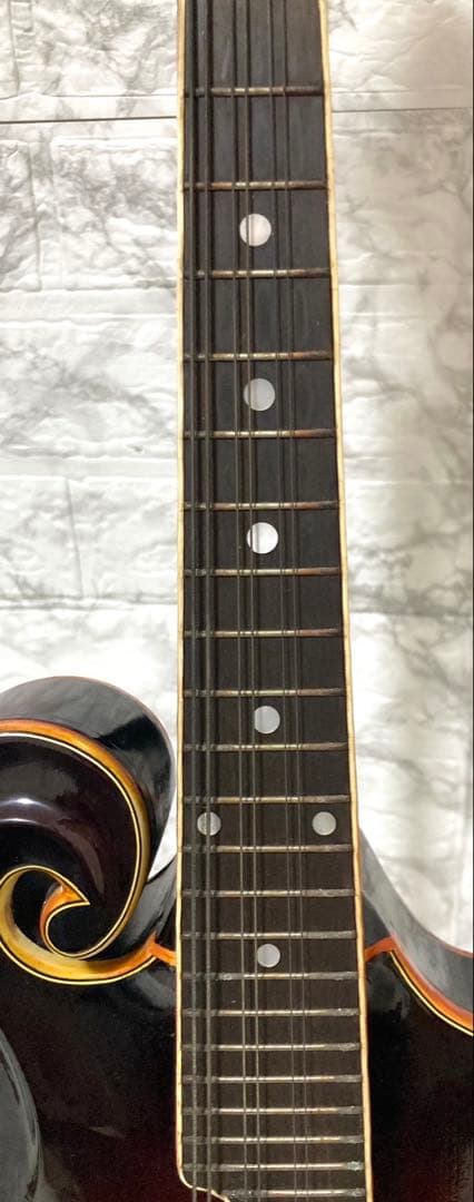 希少】BlueBell フラットマンドリン 高級 F-15 小坂部氏サインあり