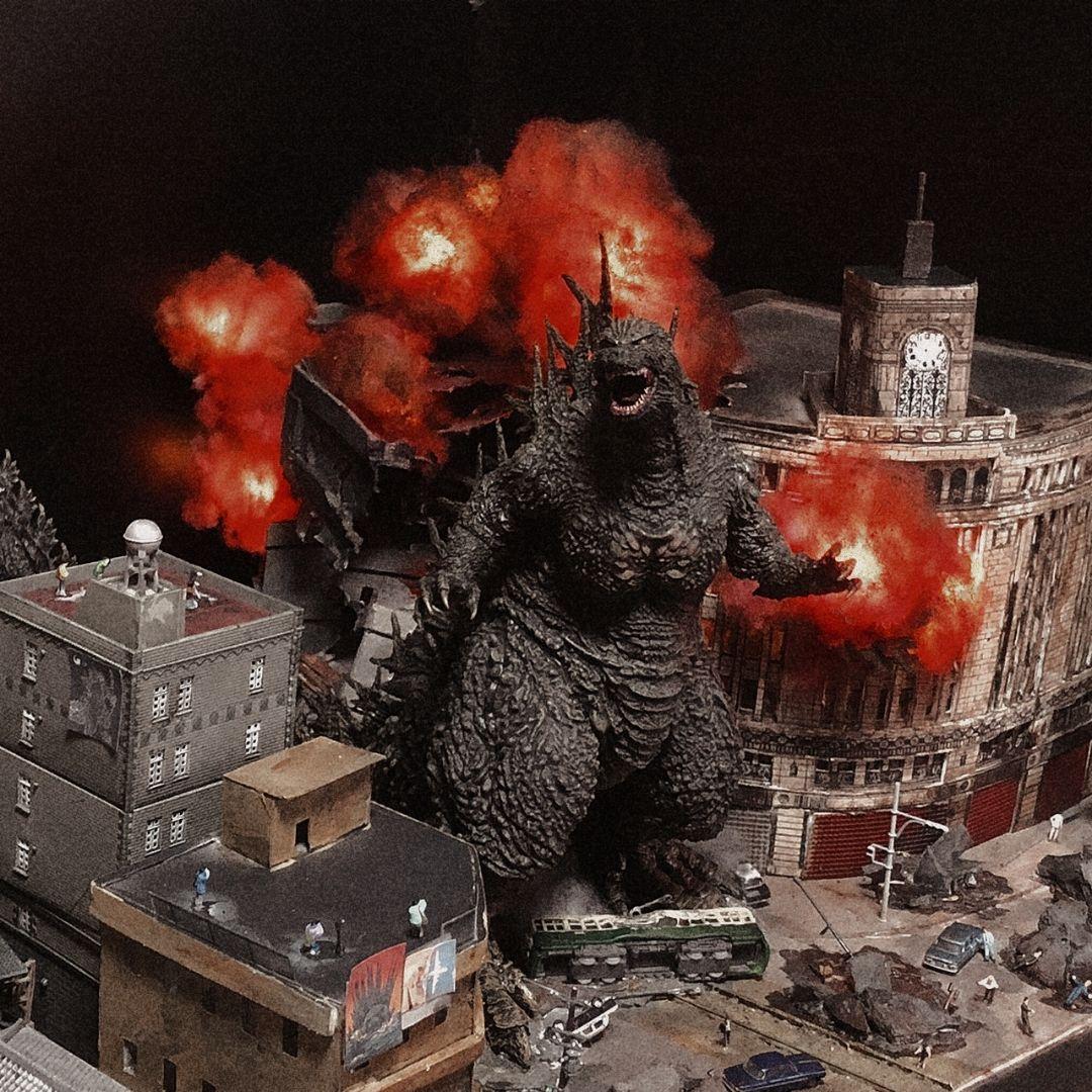ゴジラ 一番くじA賞ジオラマ完成品
