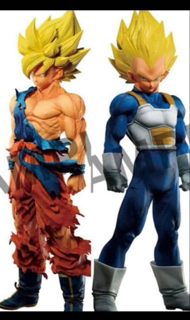 ドラゴンボール.ゲンキダマツリ新品SMSP孫悟空.ベジータ2体セット