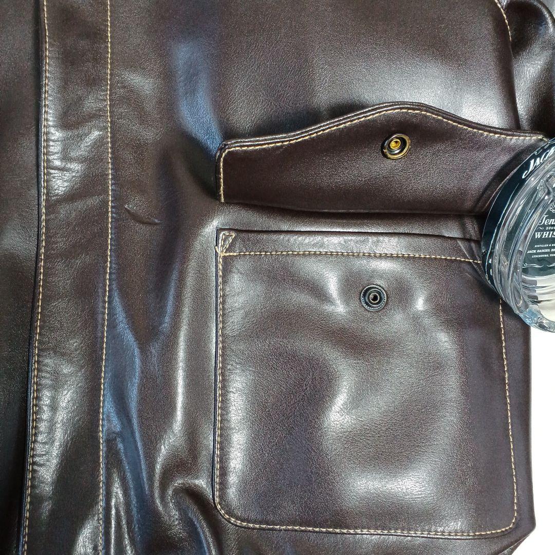 中田商店 モーガンメンフェスベル A-2 フライトジャケット 焦茶 サイズ