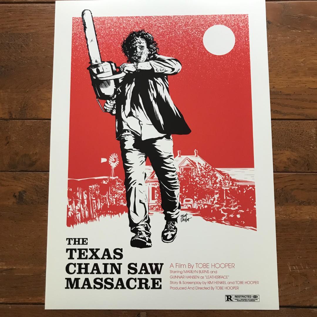ポスター『悪魔のいけにえ』#3⭐︎テキサス・チェーンソー - メルカリ