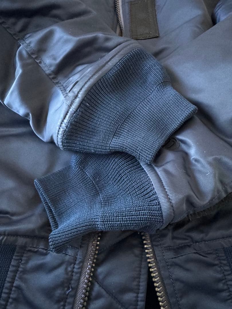 SEQUEL ネイビー MA-1ジャケット Sサイズ 藤原ヒロシ - メルカリ