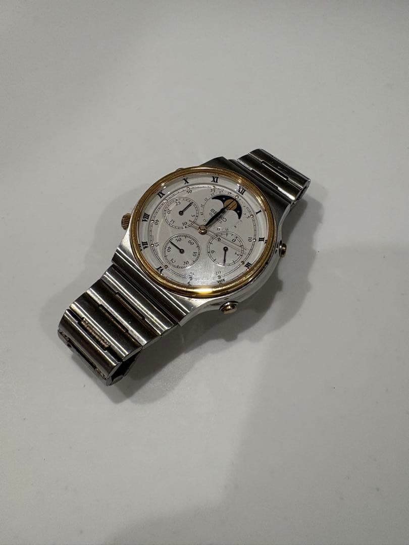 SEIKO 7A48-7000 ムーンフェイズ クロノグラフ - メルカリ