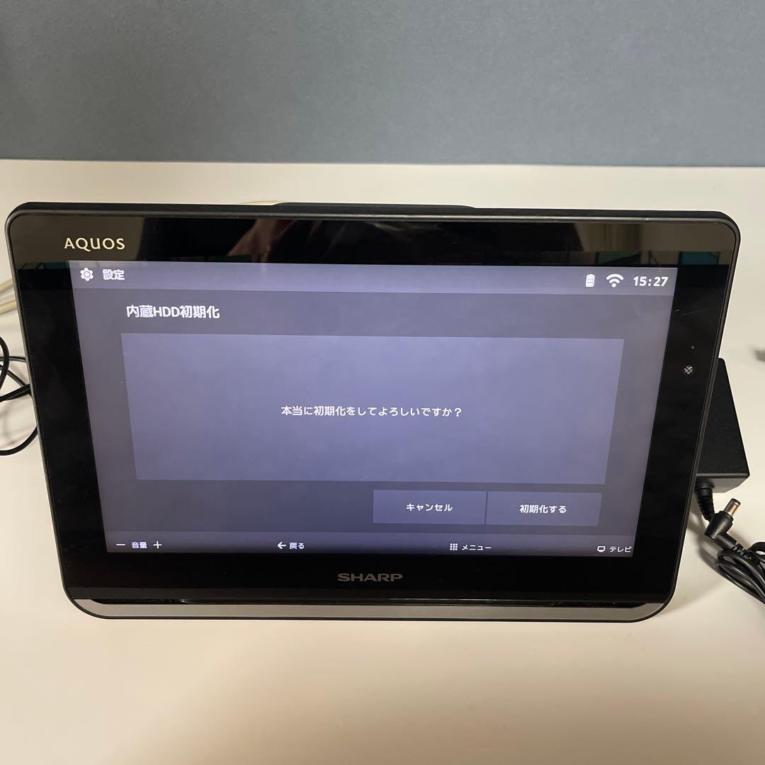 美品】シャープ 12型 液晶 テレビ AQUOS 2T-C12AP-B 防水 - メルカリ