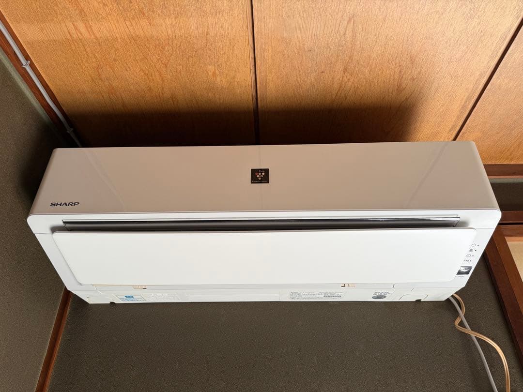 【O-1865】SHARP シャープ エアコン AY-H22H-W 2018年製 AY-H22H-W エアコン 2018年 H-Hシリーズ ホワイト系 [おもに6畳用