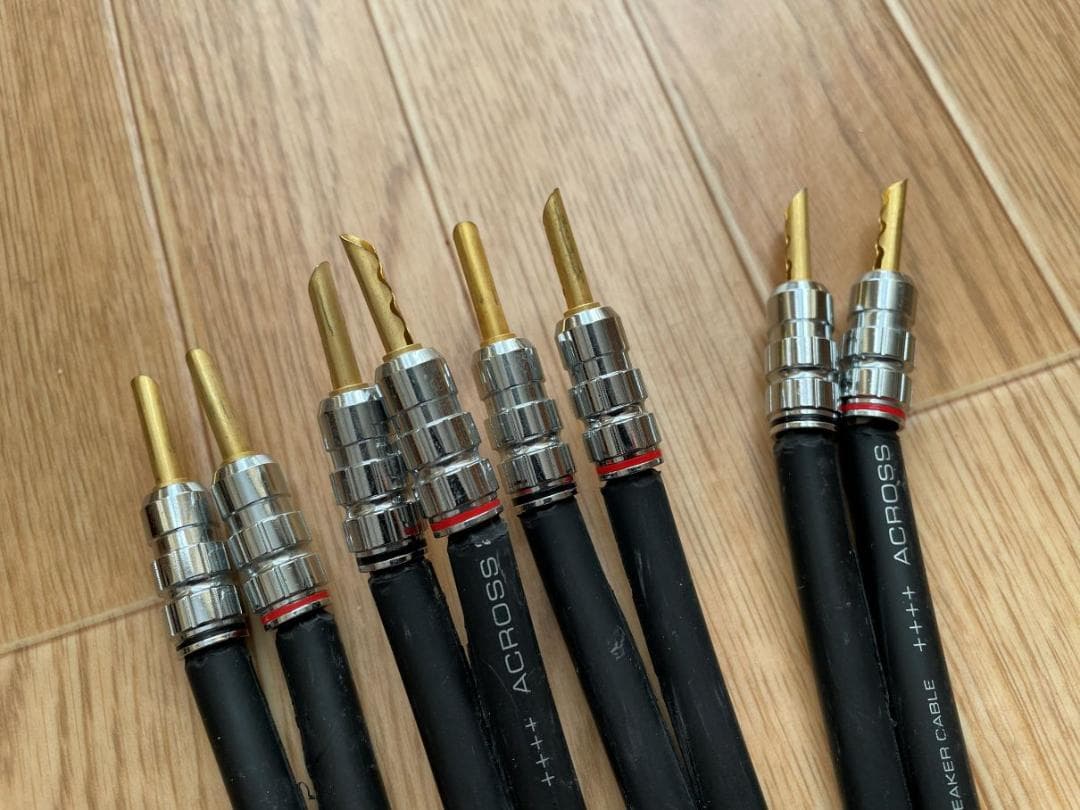 オヤイデ ACROSS 2000 スピーカーケーブル　1.5m ペア