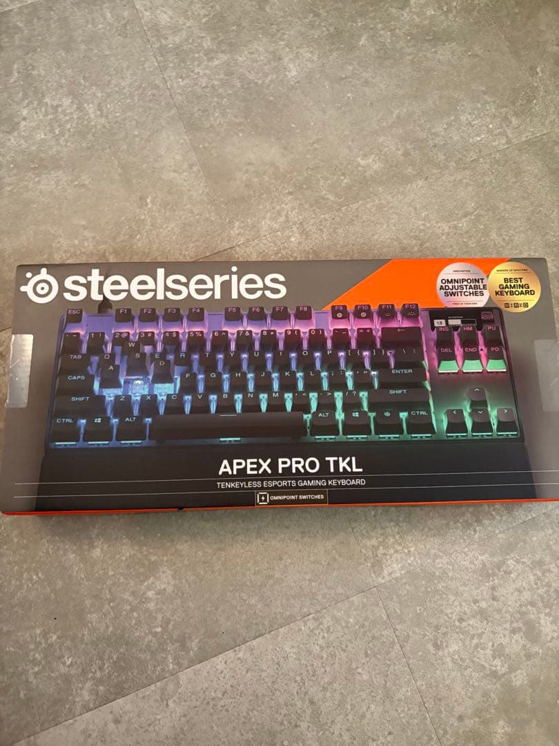 値下げ中！SteelSeries Apex Pro TKL 美品 steelseries Apex Pro TKL 2023 JP｜パソコン・スマートフォン