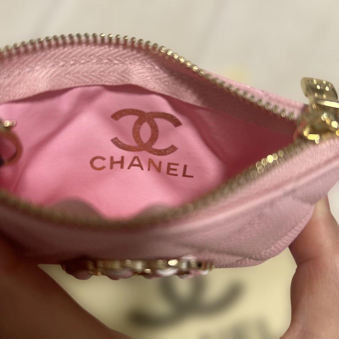 未使用 CHANEL ノベルティ キルティング カード コインケース - メルカリ