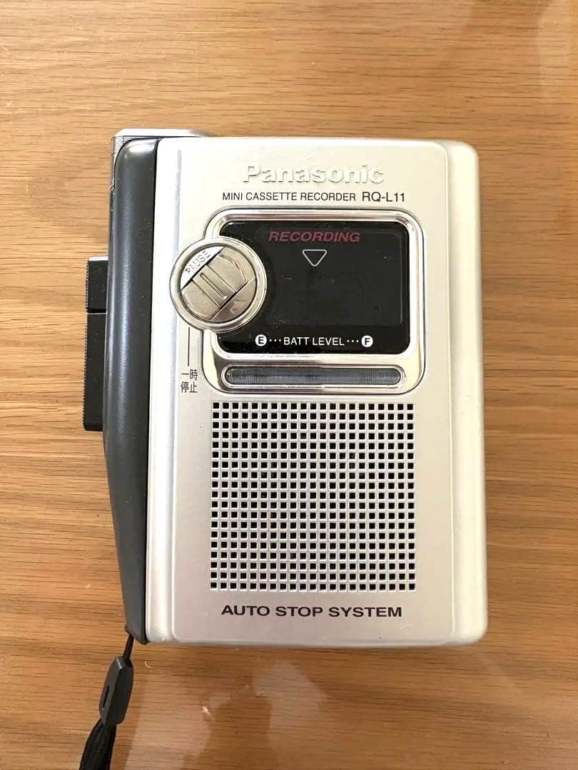 Panasonic ミニカセットレコーダー RQ-L11 - メルカリ