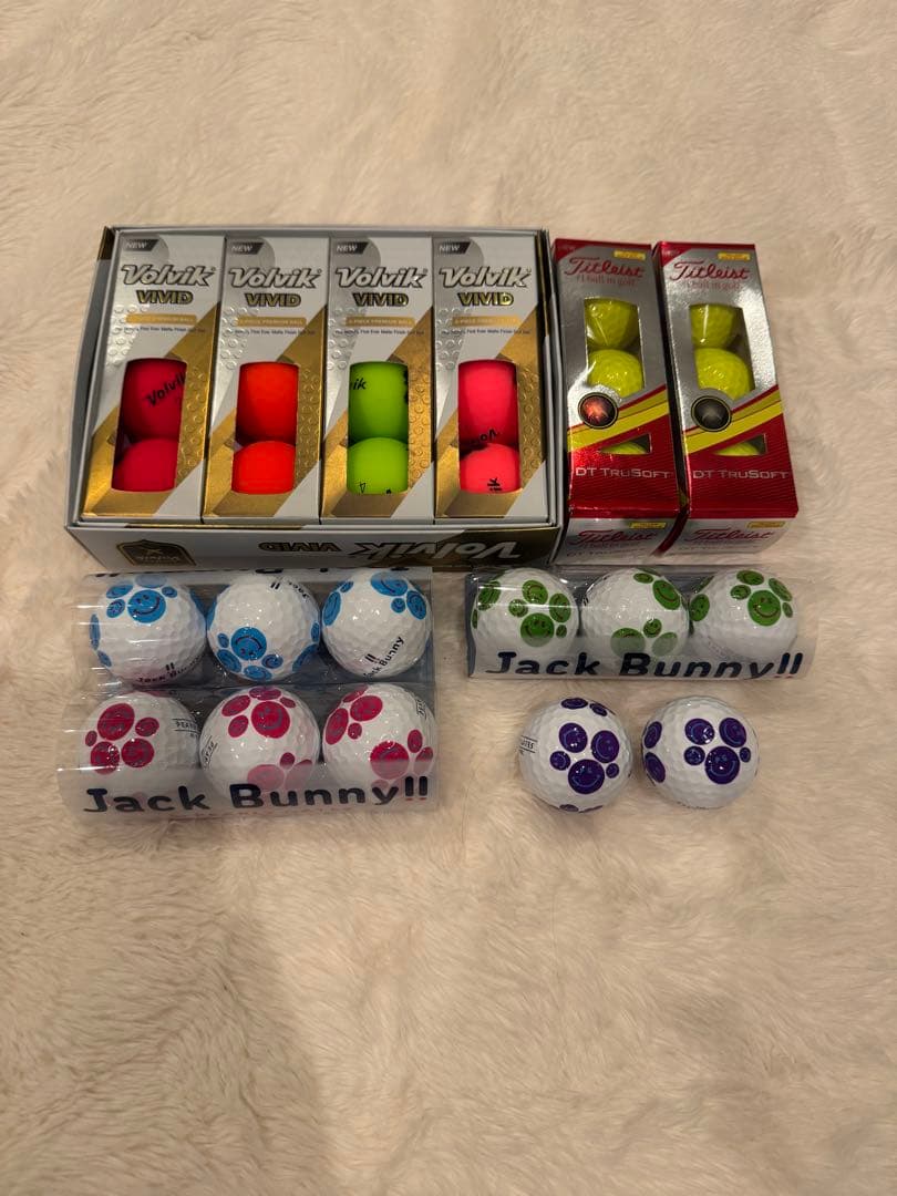 新品　ゴルフボール29球 Volvik Titleist Jack Bunny Volvik（ボルビック） 「送料無料(北海道・沖縄を除く)」2025 Volvik