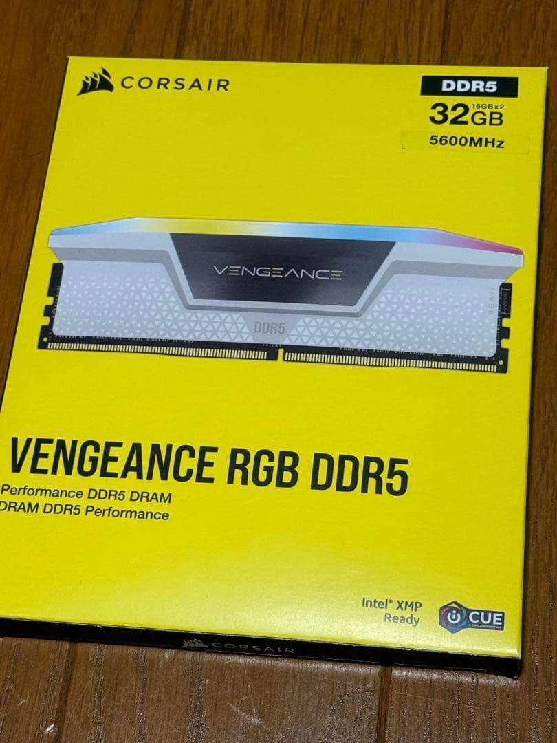 メモリー CORSAIR DDR5 VENGEANCE RGB 32GB 5600MHz Amazon | CORSAIR DDR5-5600MHz デスクトップPC用メモリ VENGEANCE RGB