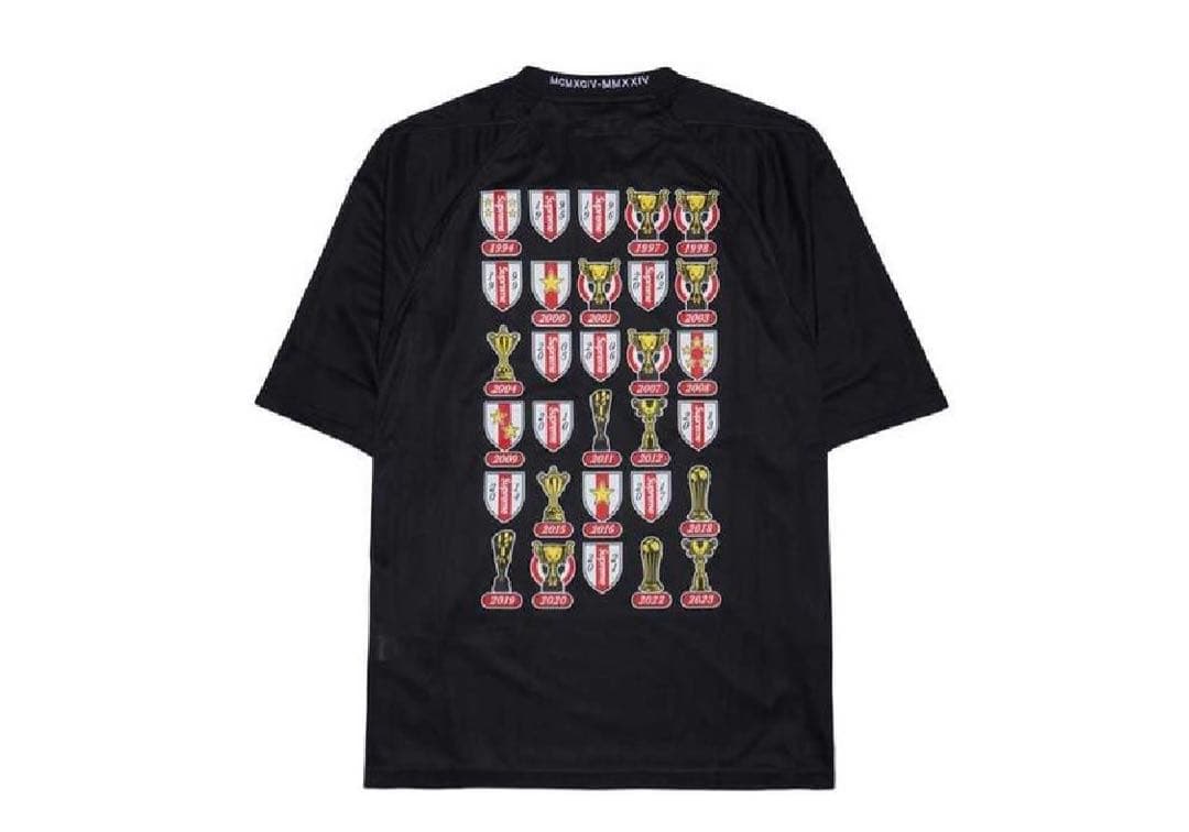 ウェア Supreme Jacquard Soccer Jersey \"black\"