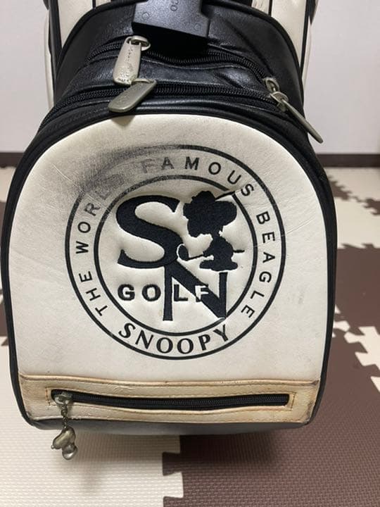 スヌーピーキャディバッグ＆スポルディングゴルフセット - メルカリ