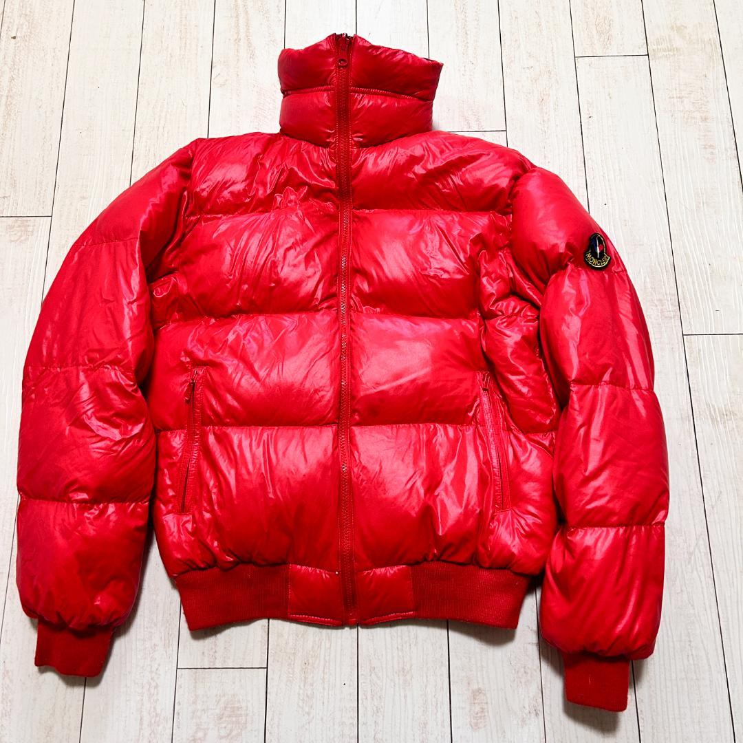 80s MONCLER モンクレール アシックス ダウンジャケット リバーシブル