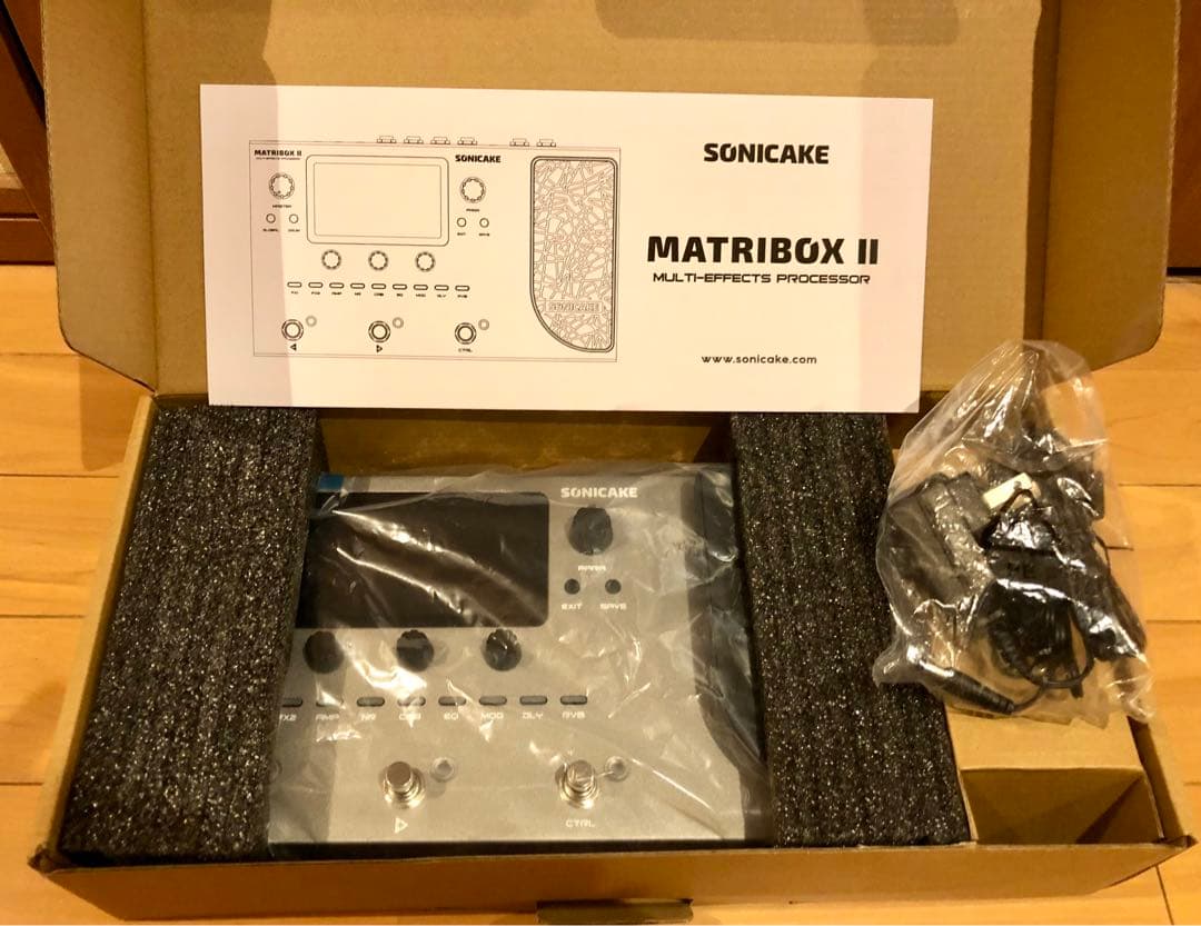 SONICAKE MATRIBOX II 高品質マルチエフェクター　美品