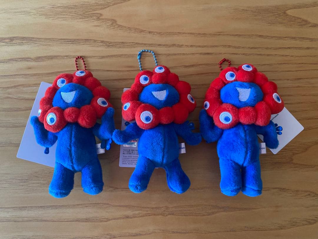 EXPO2025 大阪関西万博 ミャクミャク ボールチェーンマスコット ABC