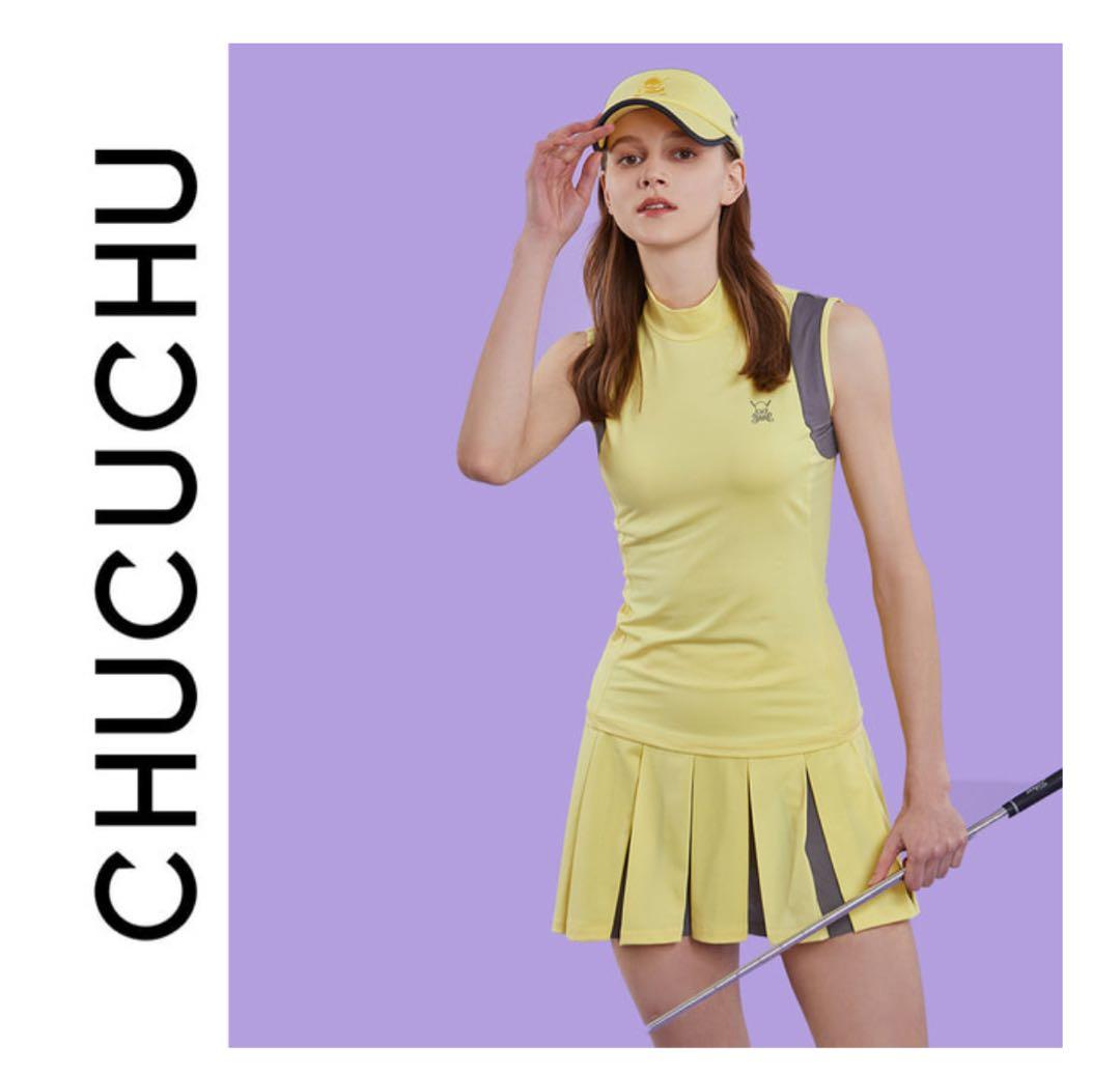 CHUCUCHU チュクチュ　ゴルフウェア上下セット ♡ セットアップ♥️ @chucuchu_official #chucuchu #chucuchugolf #츄